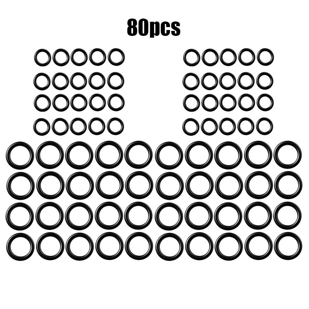 

80 шт./набор 1/4 M22 + 3/8 уплотнительные кольца для шланга мойки высокого давления быстроразъемное соединение 80pcs