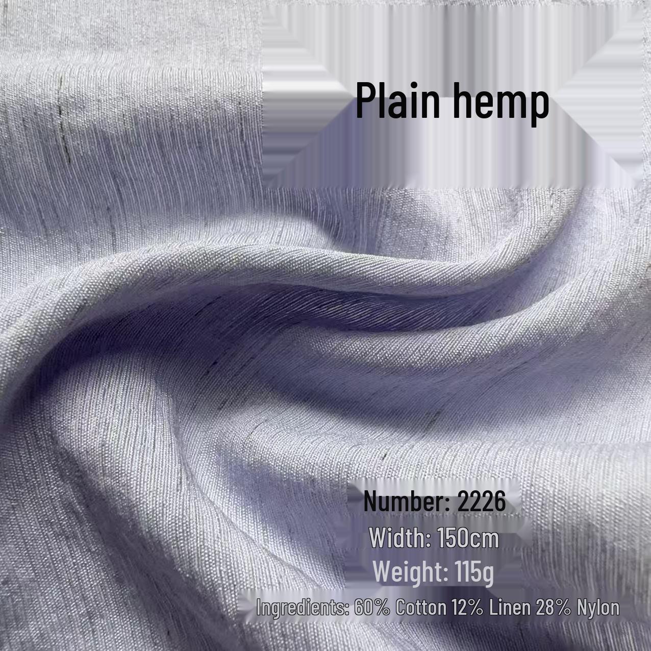 

Breathable Linen Camisole Fabric - Fashionable Sun Protection & Tablecloth Decor 130 meters and above