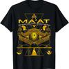 AKD- MA'AT MAAT Heilige Geometrie Wissenschaft Ägyptisches T-Shirt