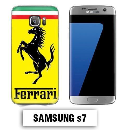 Custodia Samsung S7 Logo Ferrari