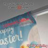 2pcs   2D FLAT PRINTING Curtains (Without Rod) Easter Bliss(1) Modern Curtains Roller Blinds Semi-Sheer Curtains Decorations For