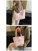 2024 Fashion Korean Canvas Tote Bag for Female College Students
