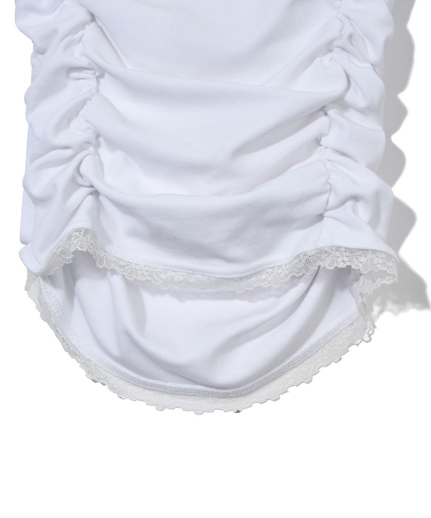 YOUHEE Halter Hoodie Sleeveless_White