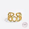 Xiaomi Real 925 Sterling Silver Rings for Women Open Vintage Wedding Trendy Jewelry Large Adjustable Antique Rings Anillos