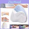 Cómoda Almohada para Piernas de Espuma Viscoelástica Para Durmientes de Lado Ideal Para el Embarazo y un Sueño Reparador