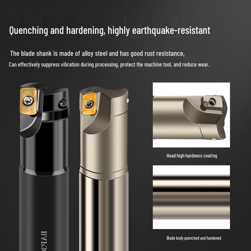 BAP300R CNC 1135 Anti-Vibration Milling Cutter, 17R0.8 Fly Cutter Bar, 16 CNC Machining Center Cutter Bar