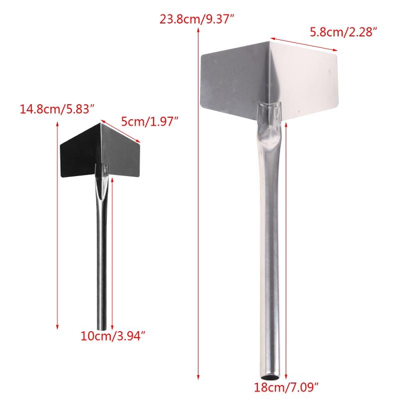 Drywall Corner Tool Stainless Steel Sheetrock Corner Tool Inside & Outside Corner Knife for Ideal for Wall Corner Finish
