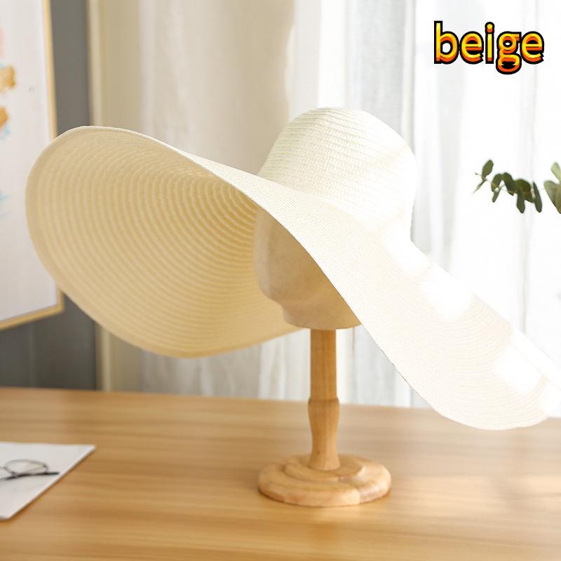 Buy Summer Sun Hat Women Foldable Straw 