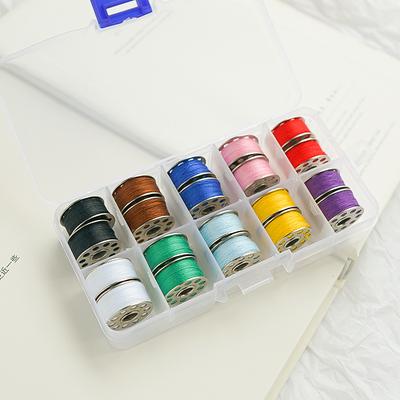 Household Multifunctional Sewing Machine General Metal with Thread Shuttle Center, Transparent Storage Box Color Sewing Bottom Line