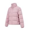 Li Ning 3D Stand Collar Logo Zipper Short Down Jacket Women Outerwear AYMV186-7