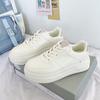 Plateau Damen neue Herbst Freizeitschuhe High Street Ins Studentenschuhe vielseitige flache Grundplatten Schuhe