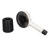 Portable Handheld Fan 3 Levels Automatic Shaking Head USB Rechargeable Battery Operated Small Handheld Fan for Travel