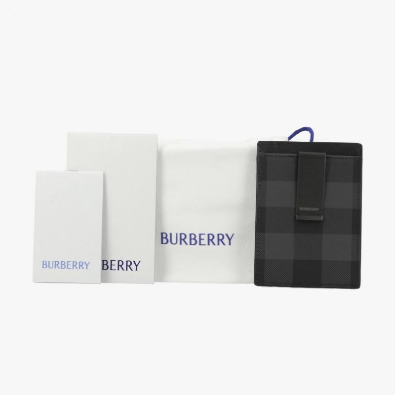 Burberry Vintage Kare Para Klipsli Kart Cüzdanı 8070202 A1208