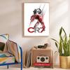 Cristiano Ronaldo 5D Diamond Painting Round Diamond Rhinestones Mosaic Diamond Embroidery Wall Paintings Rhinestones Gift Frameless