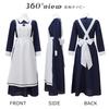 Brightlara Cadılar Bayramı Cosplay Hemşire Kostümü, Uzun Kollu, Kadın, cos012-NB-L