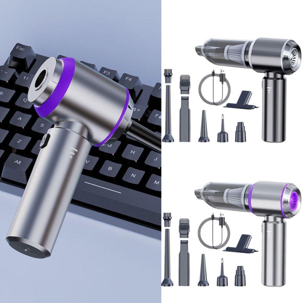 High Power Portable Handheld Vacuum 4-in-1 Air Duster Hand Held Car Vacuum Cleaner  Pet Hair