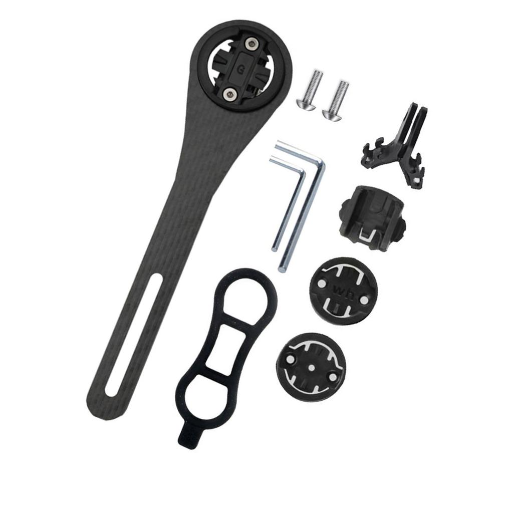 Bicycles Computer Camera Stem Brackets Extension Mount Handlebars Adjustable Holder for Cycling Bicycles Computer Mount