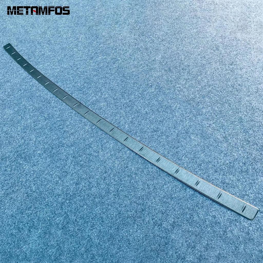 For Toyota Harrier Venza - 2024 Exterior Rear Trunk Bumper Foot Plate Tailgate Door Sill Scuff Guard Plate Accessories