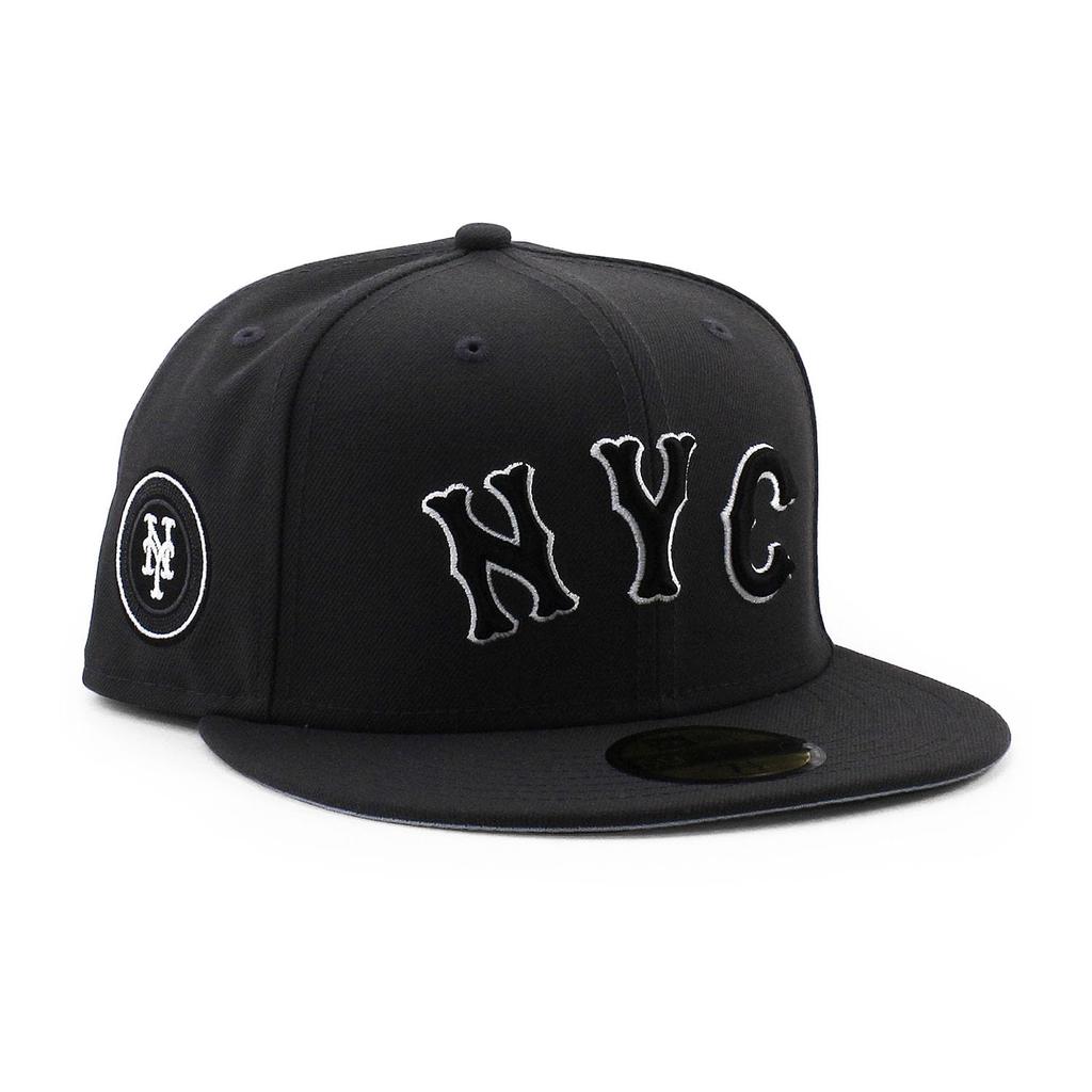 City Connect New Era Cap 59FIFTY New York Mets MLB CITY CONNECT FITTED CAP NEW YORK METS 5950 Hat Gray Senga Kodai NY Sz 7-38 [Used]