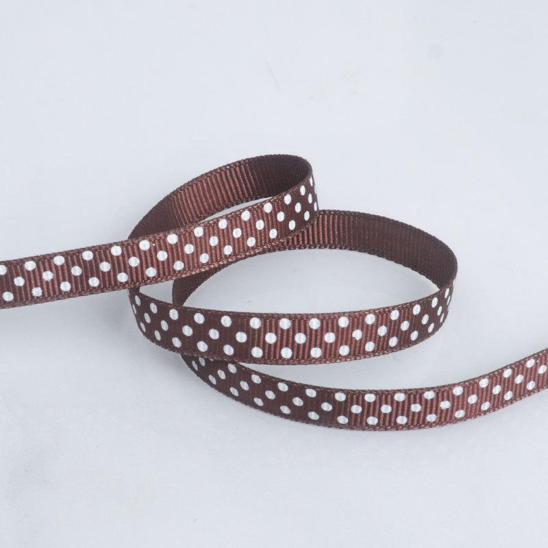 Dot Ribbon Colorful Ribbon Polka Threaded Ribbon Head Hair Accessories Hair Clip Bow Material Dot Ribbon Elegant Home Decorating Activity Supplies