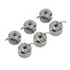 6Pcs Bobbin Case Iron Material Smoothing Surfaces Household Sewing Bobbin Case for Most Sewing Machines