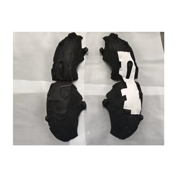 The LR114149 and LR114150 fit the rear inner fenders of the 2020 Land Rover Range Rover Evoque.