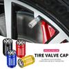 Fashion Aluminum Car Tire Valve Cap Tyre Gas Nozzle Cover Valve Dustproof For VW Volkswagen Jetta MK5 Golf Passat 3B7 601 171