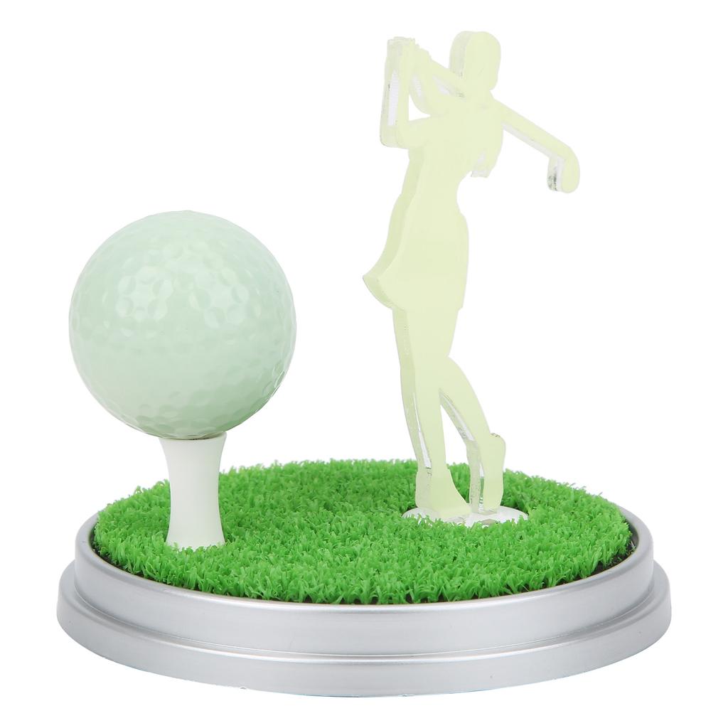 Minigolf Souvenirs Geschenk Dekoration Leuchtend Kunststoff Gummi Magnetisch für Zuhause Auto Schreibtisch