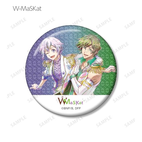 Dream Festival! R Trading Ani Art Glitter Can Badge Box of 10