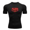 Cycling Sportswear Compression Men Fitness Gym Sport Running T-Shirt Gym Tops Tee Quick Dry Short Sleeve Breathable Sweat Absorbing Tight Fit