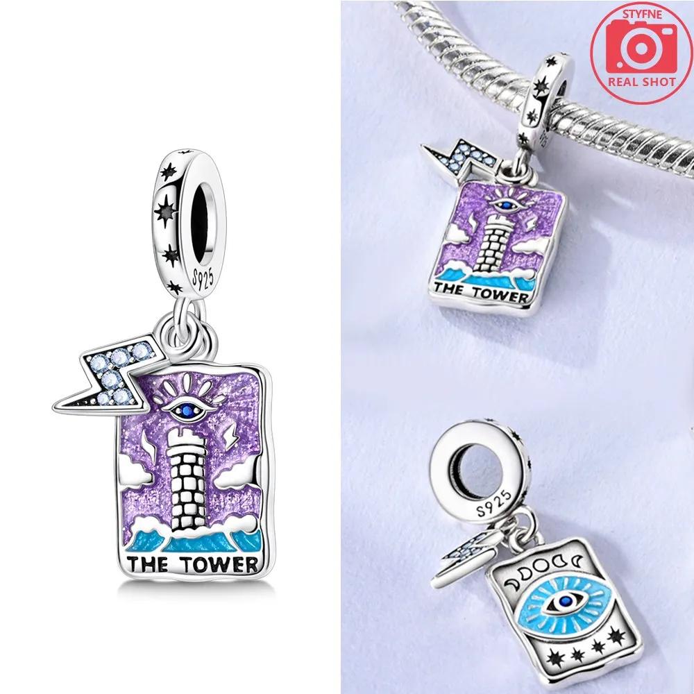 Sun Moon Stars Magic Tarot Charms Pendants Copper Colors Charm Fit Original Charms Bracelet Beads For Women Jewelry Making Gifts