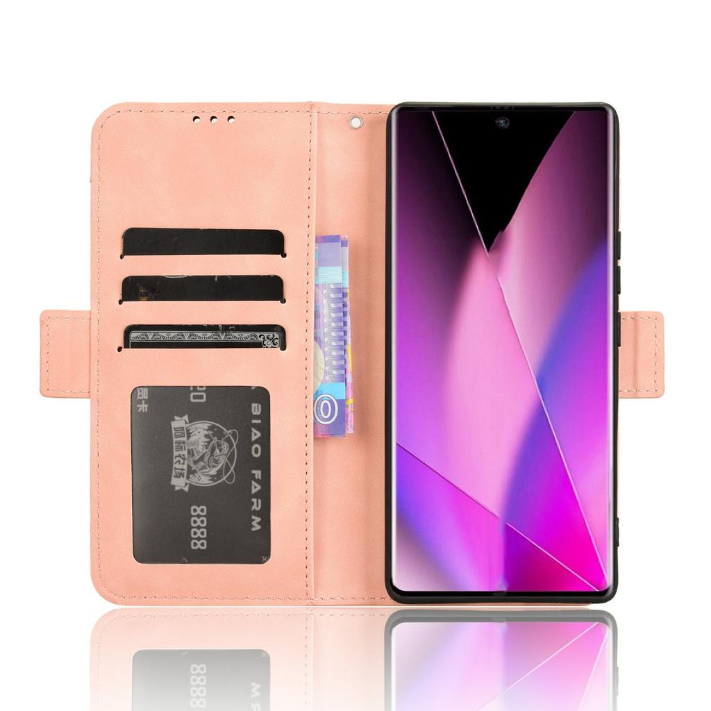 For Infinix Zero 40 5G X6861 Leather Case Phone Wallet Cover with Multiple Card Slots