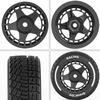 4PCS 60mm 1/14 High Grip On-Road Rally Tires Wheels For MJX 14301 14302 14303 14304 RC Car Upgrade Parts