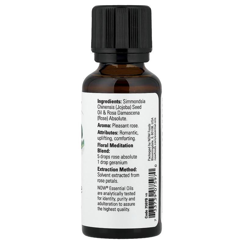 Essential Oils, Rose Absolute, 1 fl oz (30 ml)