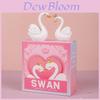 Swan Goddess Resin Car Decor With Elegant Style For Couples Interior Accessories