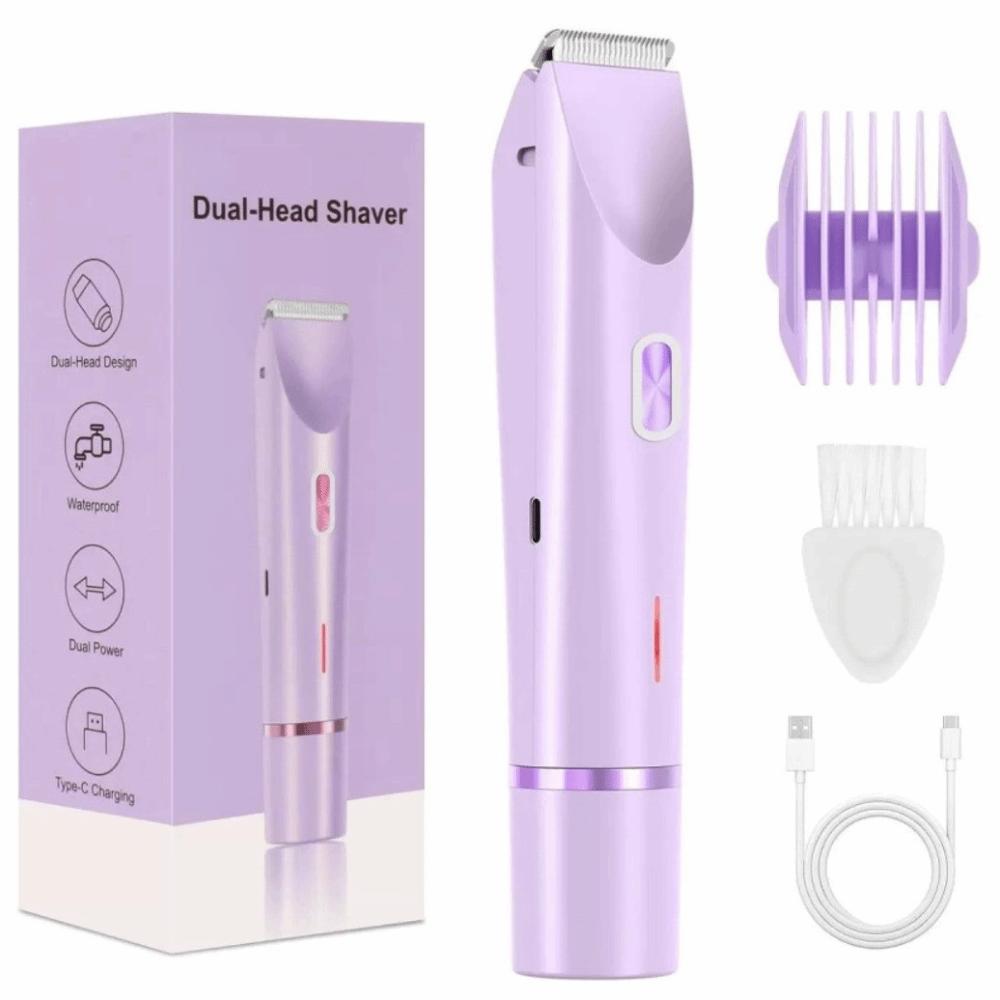 Dual-Head Bikini Trimmer Wet Dry Use Pubic Hair Shaver New Electric Trimmer  Summer Use