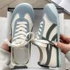 Lace-up shoes flat white shoes women's autumn new casual shoes board shoes student sports shoes women
