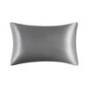 Kissenbezug aus Satinimitat - Kühler, seidiger Bettwäschebezug