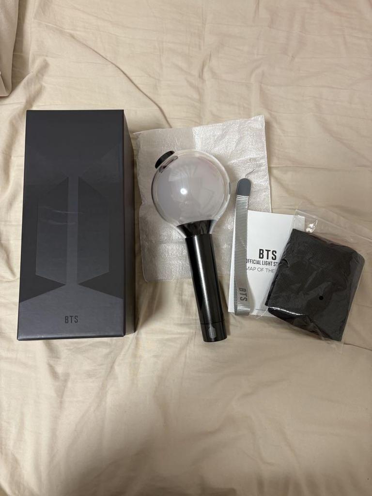 [USED] BTS Official Light Stick Ver.4 MAP OF THE SOUL AmiBomb