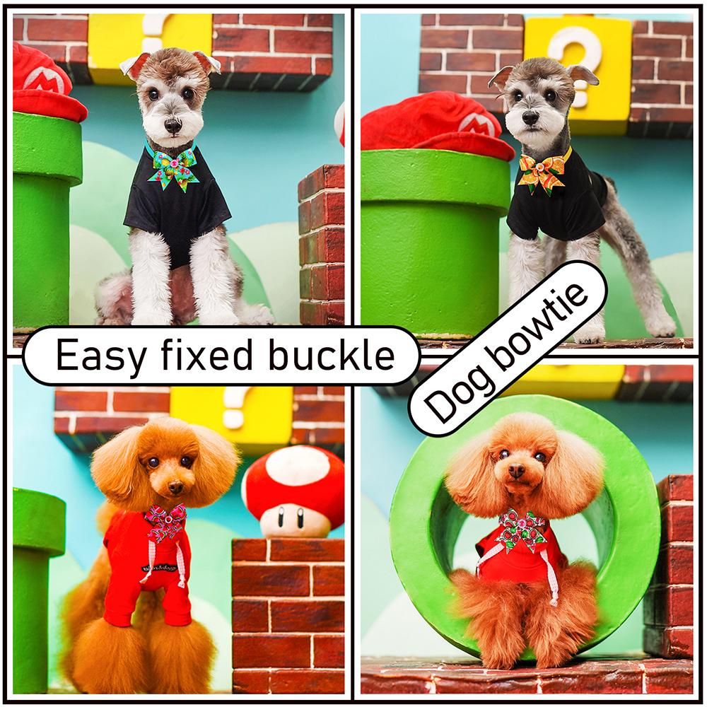 50/100pcs Small Dog Accessories Dog Bowtie Dog Bows Small Dog Hair Accessories Dog Neckties Dogs Grooming For Small Dogs