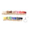 30Sets Acrylic Keychain Blanks Double Side Round Smoother Edges Sublimation Keychain Blanks for DIY