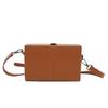 Solid Minimalism Sling Bag Unisex Streetwear Personality Box Bags for Men Suitcase Shape Crossbody Bag Shoulder Messenger Ba