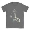 Cotton Clothes Amazing Short Sleeve Round Collar Tees Original T-Shirt Kurt Cobain Guitar  oversized graphic t shirts