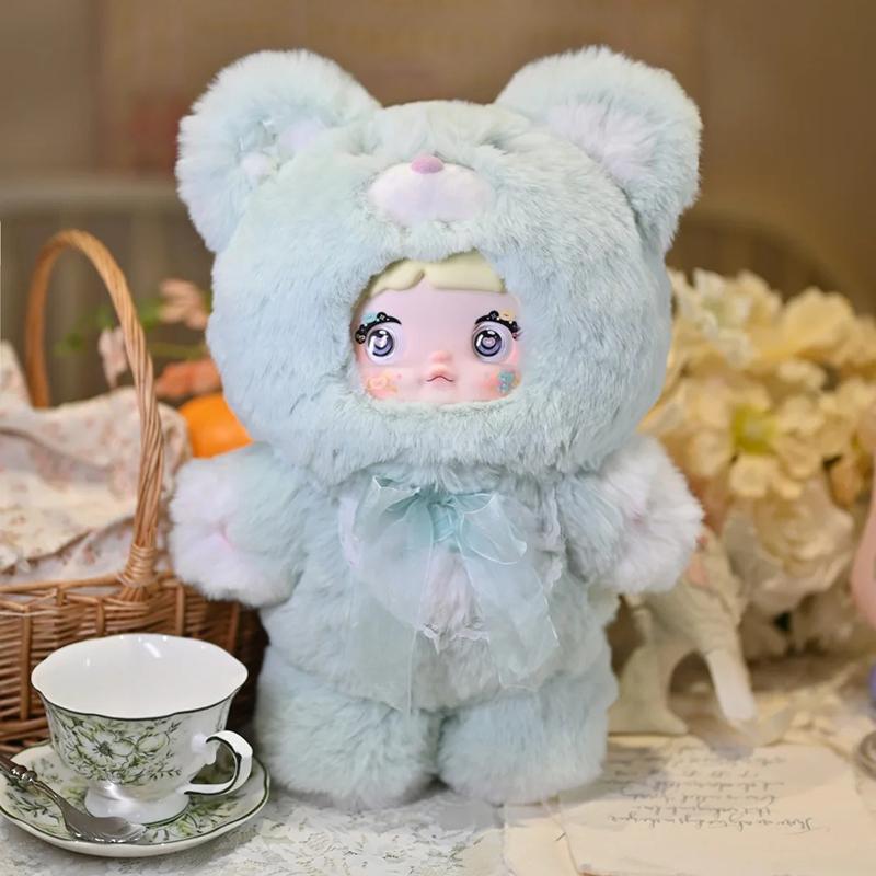 Nommi 400% Cutie Oarbă Seria Ursulețul de Noapte Bună Păpușă de Vinil Nommi Decor de Cameră Colecție Cutie Misterioasă Păpușă Jucărie Cadou de Crăciun