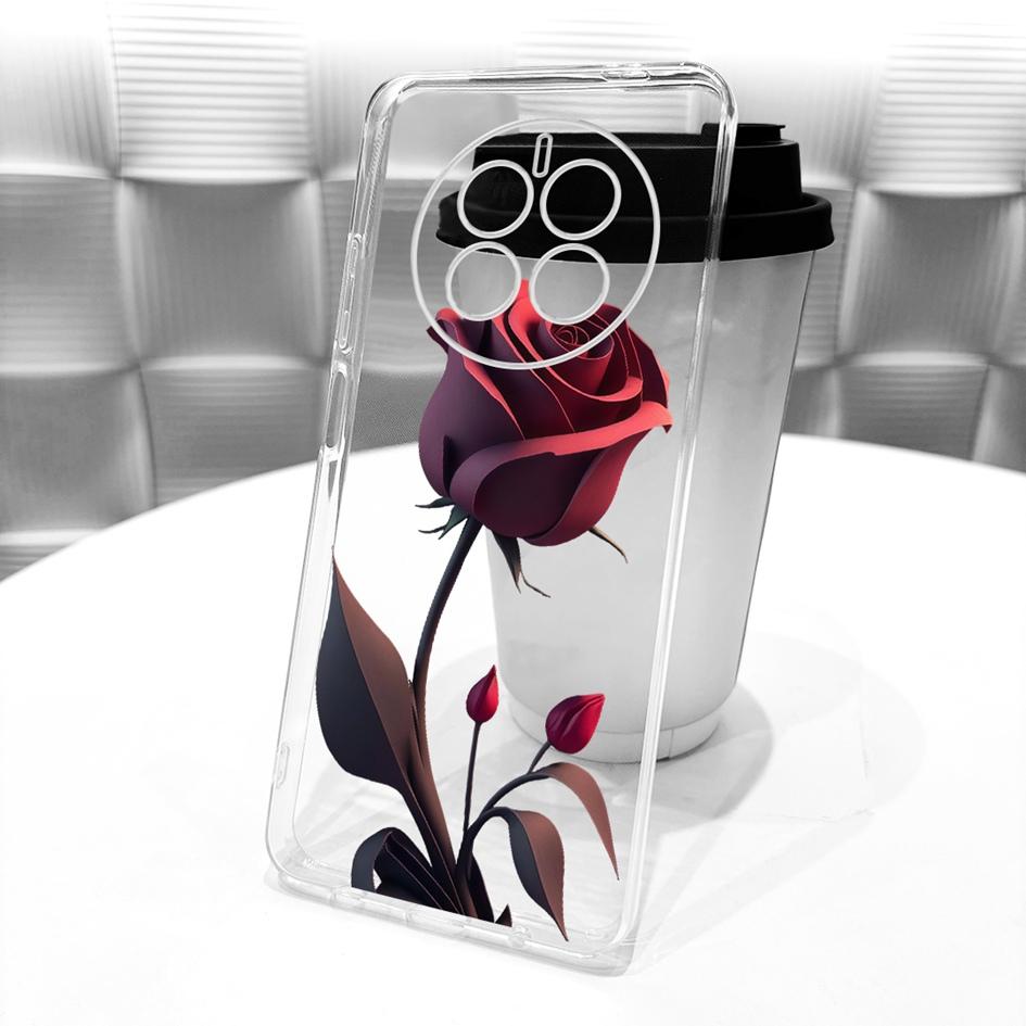 For Huawei Mate 50 Case Mate 50 Pro Cover Popular Butterfly Flower Soft Clear Silicone Phone Covers For Huawei Mate50 50E Fundas