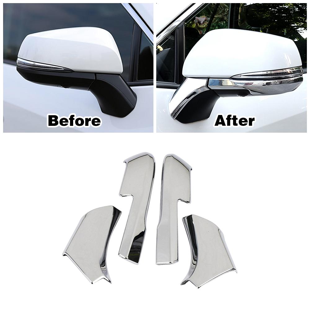 For Toyota Rav 4 Rav4 5 Gen 2019-2024 Car Exterior Accessories Modification Chrome Color Change Modify Trim Frame Cover Sticker