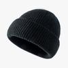 Knitted hat for women in autumn and winter season, melon skin hat for men, warm short style, cold hat, woolen hat