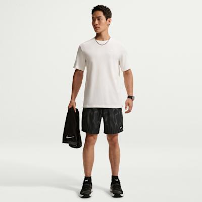 Nike DRI FIT FORM Sports Shorts Men s Black/White S