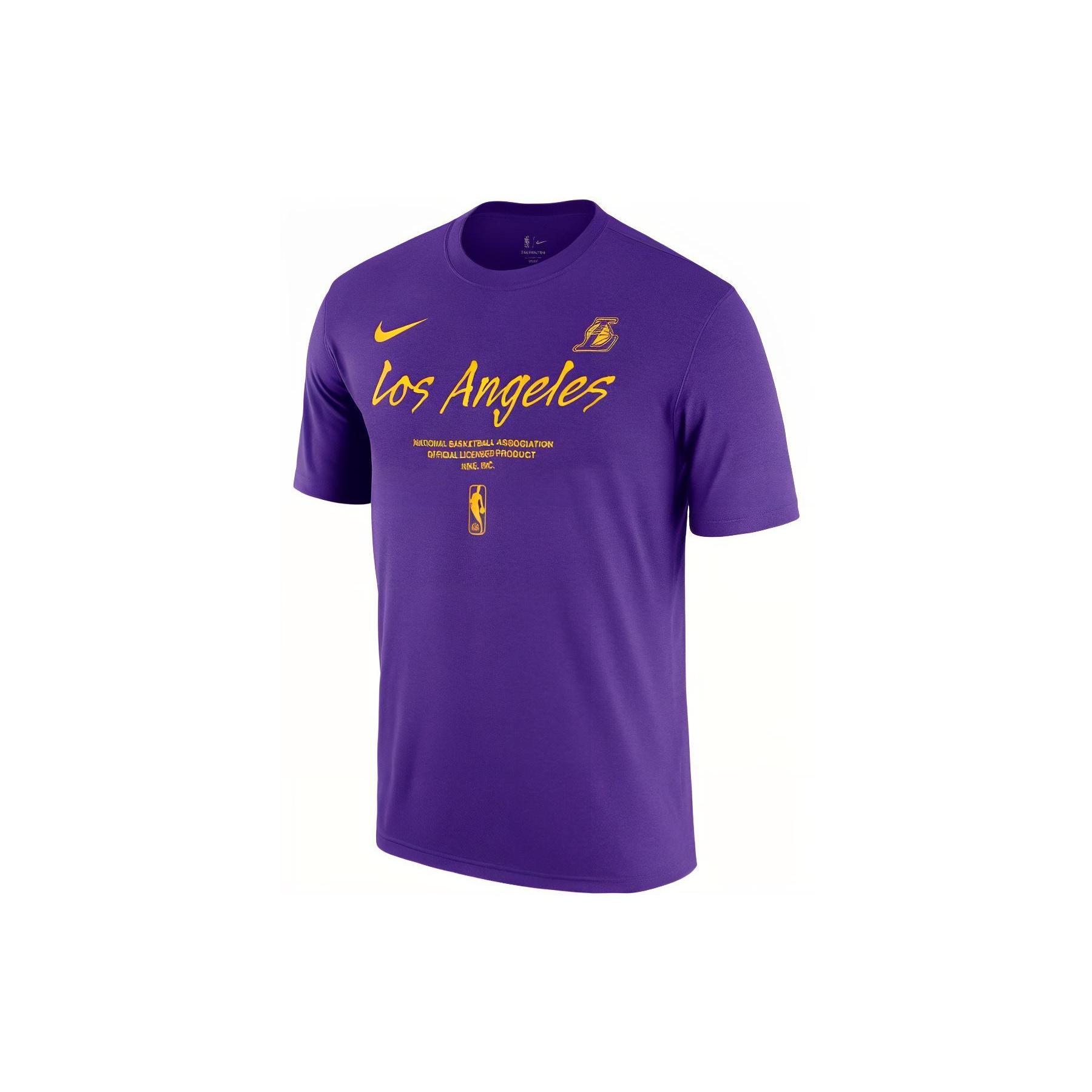 Nike x NBA Essential T-shirt Los Angeles Lakers Men s FJ0283-504 M