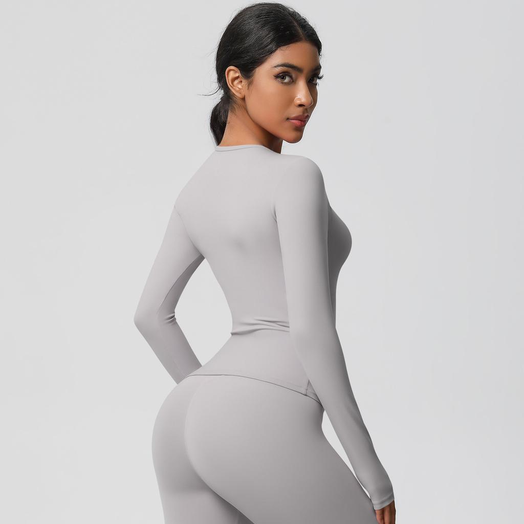 Women High Quality Sport T-Shirts Long Sleeves Compressed Quick-dry Super Elastic Suitable For Running Fitness Training Yoga